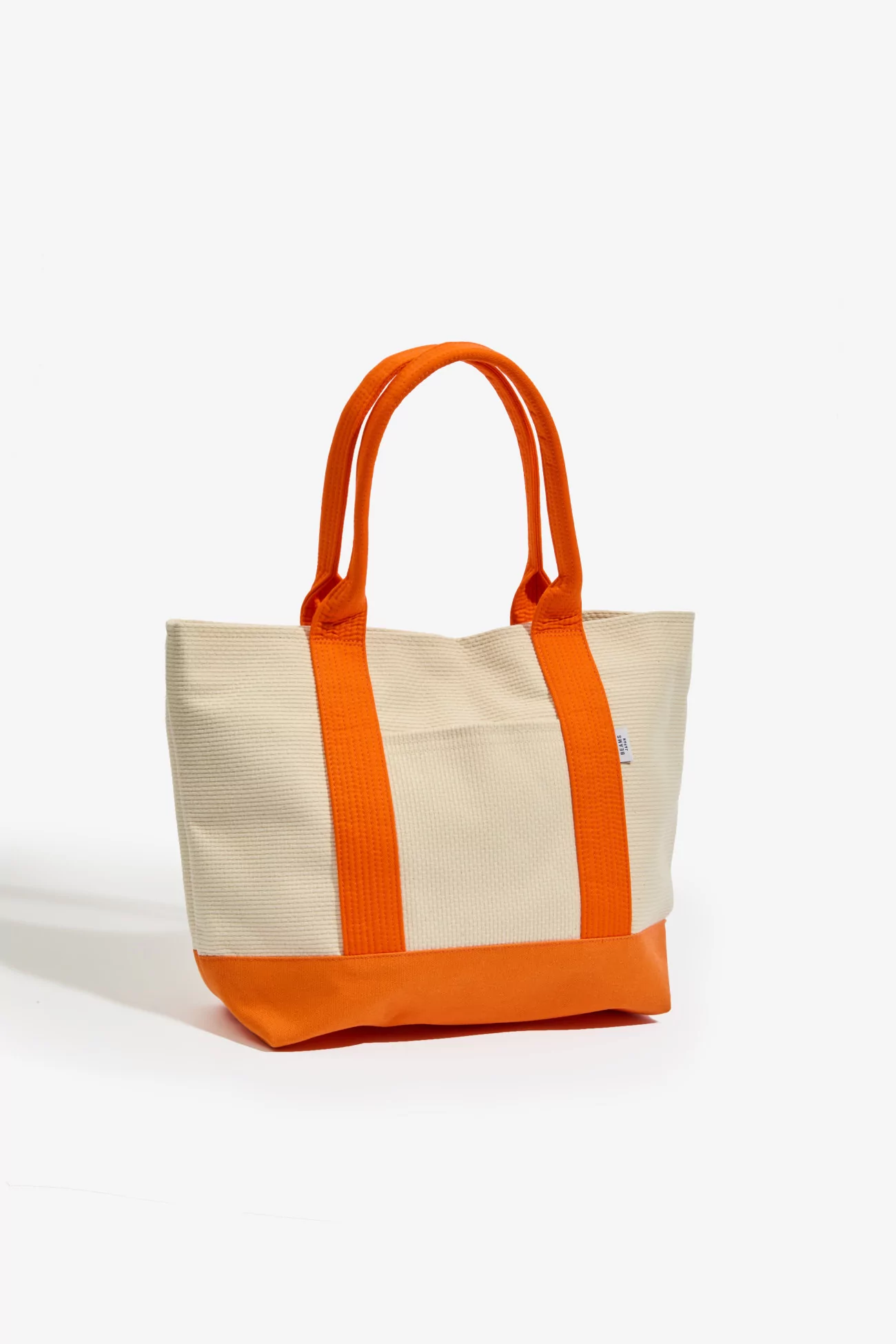 Sasicco OBI Sashiko Cotton Tote Bag - Orange | Centre Commercial